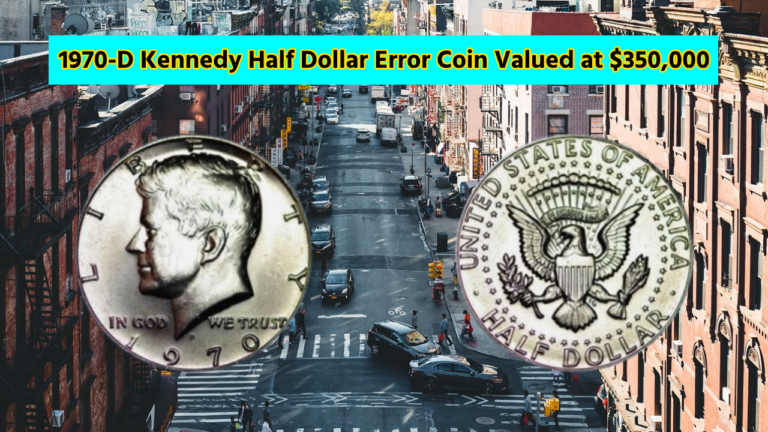 1970-D Kennedy Half Dollar Error Coin Valued at $350,000 – Check Your Change Now!
