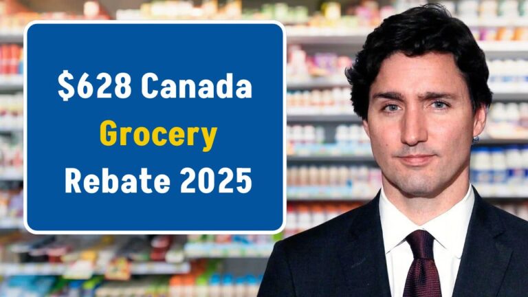 $628 Canada Grocery Rebate 2025
