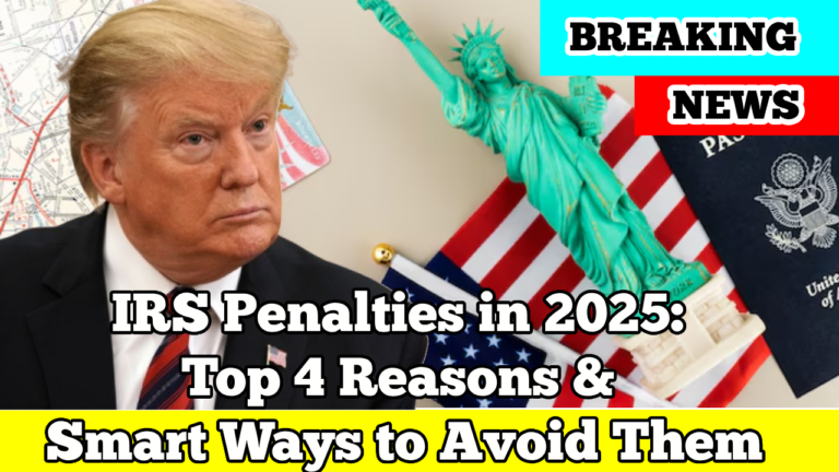 IRS Penalties in 2025: Top 4 Reasons & Smart Ways to Avoid Them