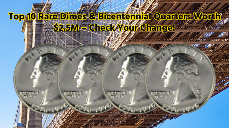 Top 10 Rare Dimes & Bicentennial Quarters Worth $2.5M – Check Your Change!