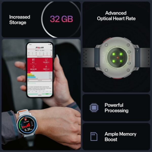 Polar Vantage V3 Sky Blue - Image 3