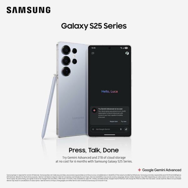 Samsung Galaxy S25 Ultra 5G Titanium Silverblue - Image 2