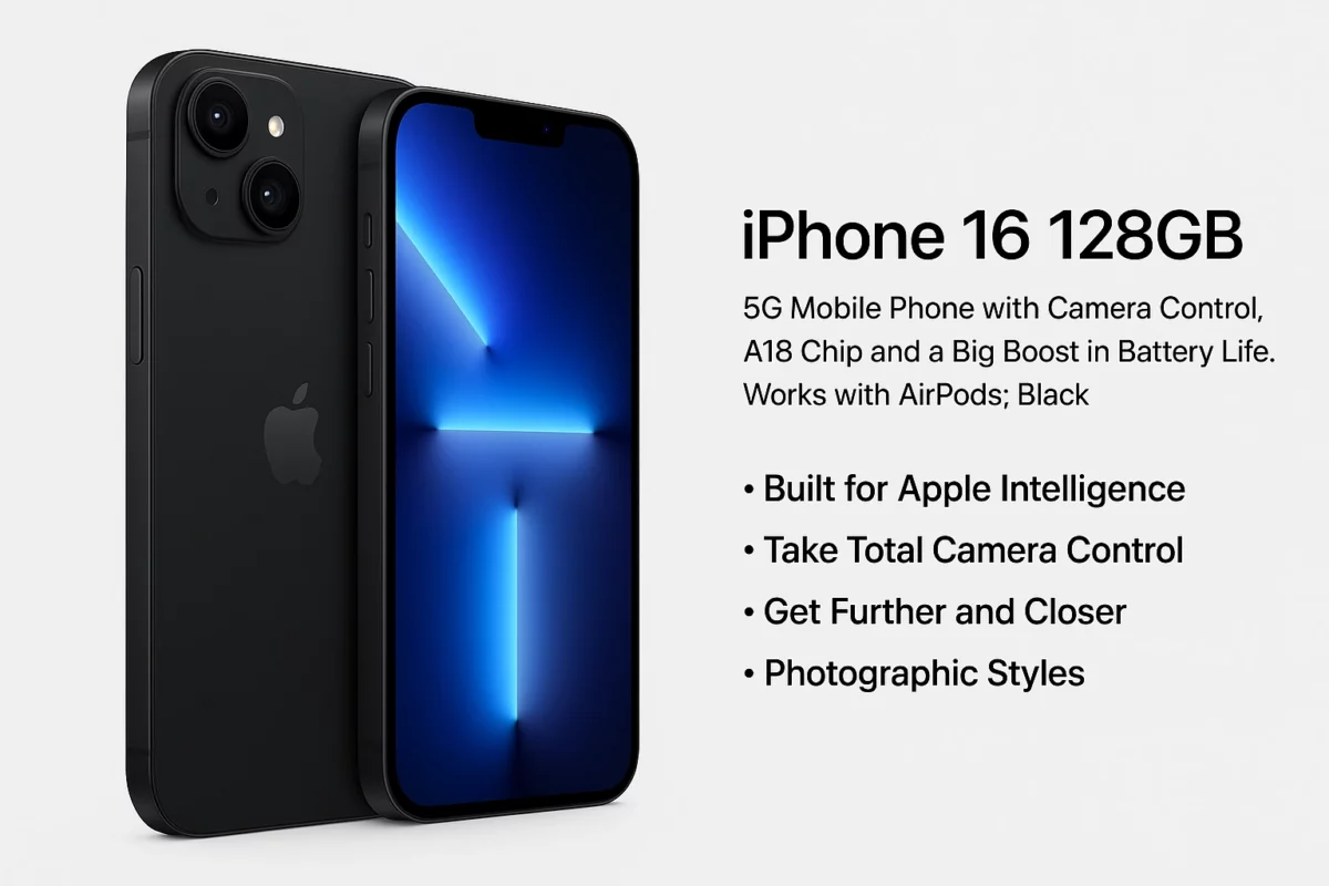 iPhone 16 128GB Black