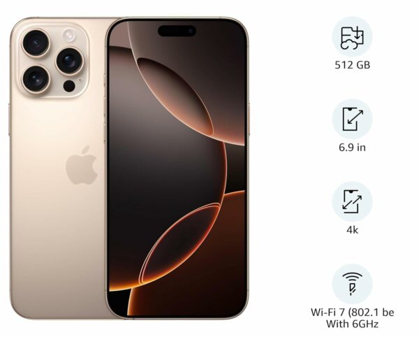 iPhone 16 Pro Max 512GB Desert Titanium - Image 5