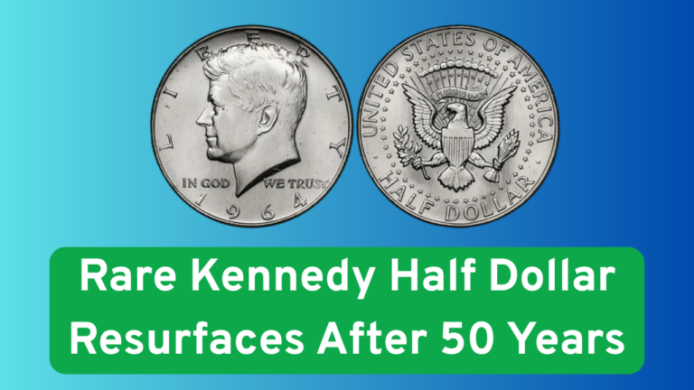 Rare Kennedy Half Dollar Resurfaces After 50 Years, Sells for $90,000