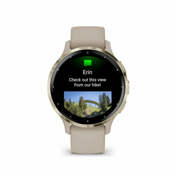 Garmin Venu 3S French Gray, Soft Gold - Image 5