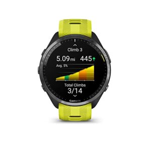 Garmin Forerunner 965 Running Smartwatch, Colorful AMOLED Display, Training Metrics and Recovery Ins