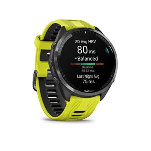 Garmin Forerunner 965 Running Smartwatch, Colorful AMOLED Display, Training Metrics and Recovery Ins