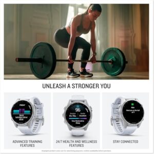 Garmin Fenix 8 – 43mm, AMOLED, Premium Multisport GPS Smartwatch, Long-Lasting Battery Life, Dive-Ra