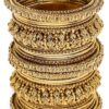 Latest Antique Gold Plated Set of 26 Stylish Traditional Bangle for Women