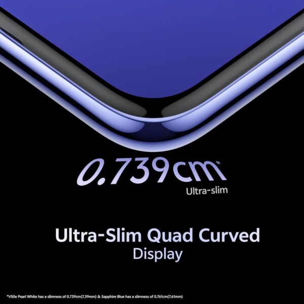 Vivo V50e 5G Sapphire Blue, 8GB RAM - Image 3