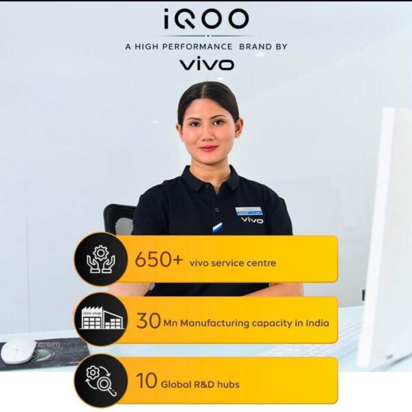 iQOO Z9s 5G Onyx Green, 8GB RAM - Image 3